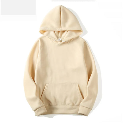 Hoodies Sweatshirts Men Woman Fashion Solid color Red Black Gray Pink Autumn Winter fleece Hip Hop Hoody Male Brand Casual Tops