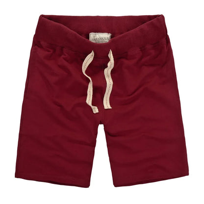 Summer Men Cotton Sport Beach Shorts Breathable Casual Basketball Shorts Gym Running Shorts Training Crossfit Shorts Man Clothes