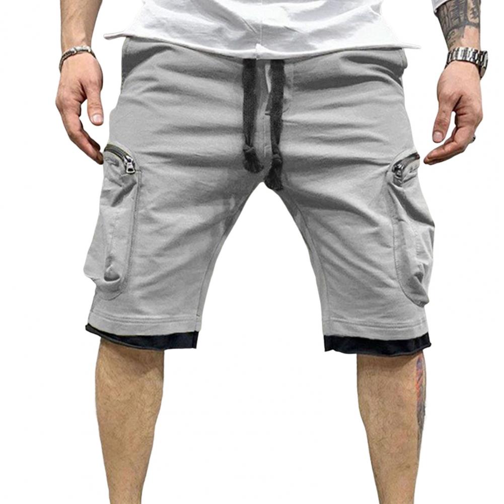 Cargo Shorts Men Loose Casual Multi Pocket Baggy Shorts Hip Hop Military Shorts Fitness Casual Shorts Running Shorts