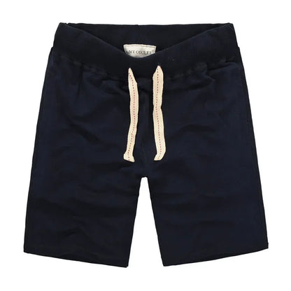 Summer Men Cotton Sport Beach Shorts Breathable Casual Basketball Shorts Gym Running Shorts Training Crossfit Shorts Man Clothes