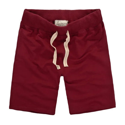 Summer Men Cotton Sport Beach Shorts Breathable Casual Basketball Shorts Gym Running Shorts Training Crossfit Shorts Man Clothes