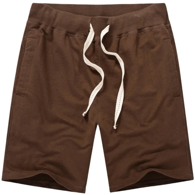Summer Men Cotton Sport Beach Shorts Breathable Casual Basketball Shorts Gym Running Shorts Training Crossfit Shorts Man Clothes