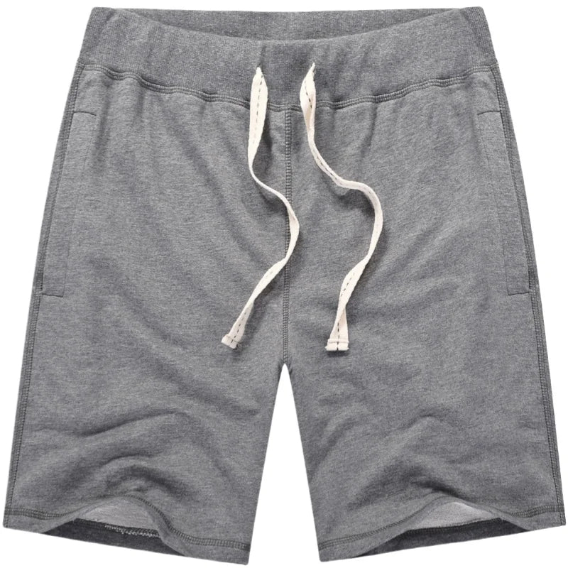 Summer Men Cotton Sport Beach Shorts Breathable Casual Basketball Shorts Gym Running Shorts Training Crossfit Shorts Man Clothes