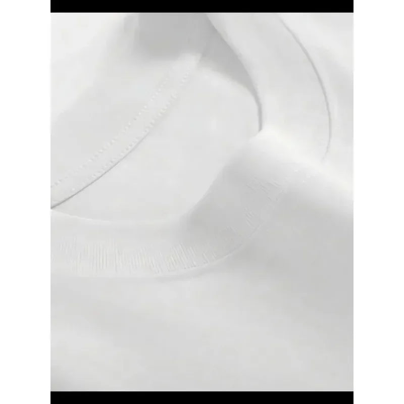 Womens Round Neck T-shirt with Arm Niche Design Printed Summer New Roosevelt Slim Fit Fashionable Top Plus Size Cotton Shirt Top