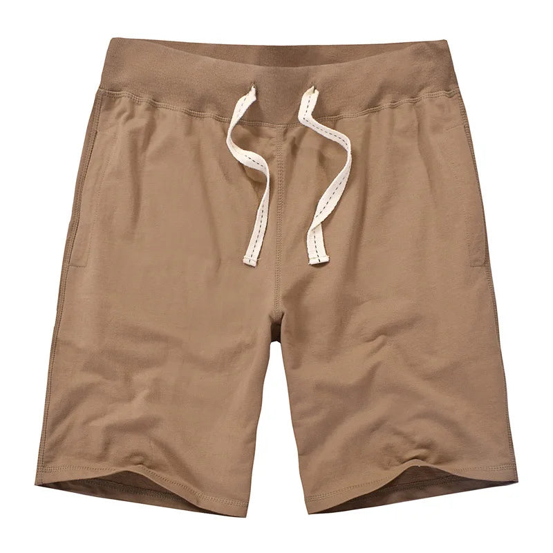 Summer Men Cotton Sport Beach Shorts Breathable Casual Basketball Shorts Gym Running Shorts Training Crossfit Shorts Man Clothes