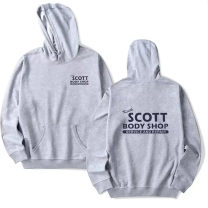 Hoodie Women Stile Vintage Keith Scott Body Shop Men Hoodies Sweatshirts Autumn Winter Con Cappuccio One Tree Hill Meccanico