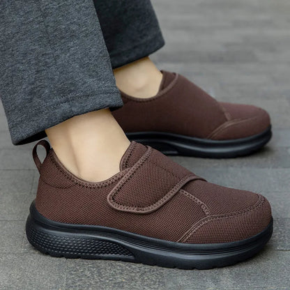 New Wide Toe Men's Barefoot Shoes Orthopedics Wide Feet Swollen Shoes Comfortable Diabetic Shoe Walking Shoes Men's Shoes