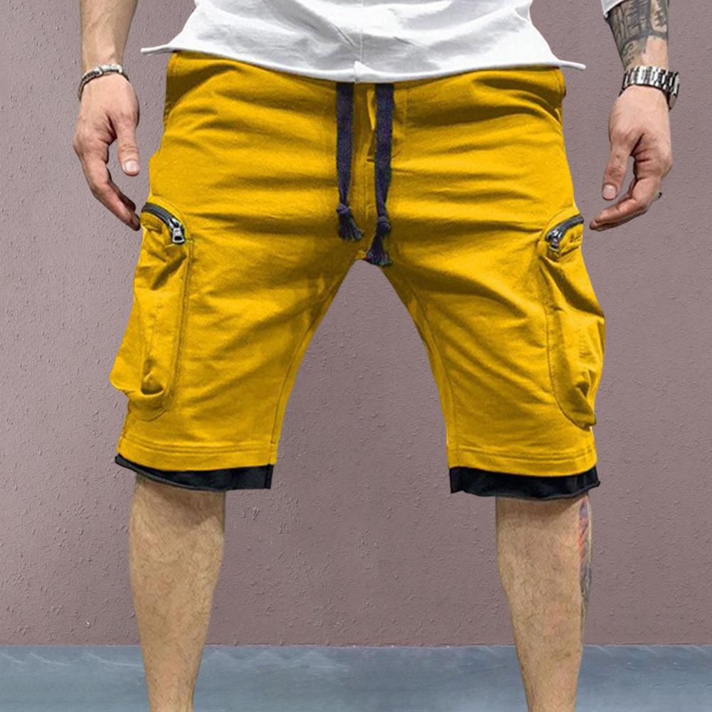 Cargo Shorts Men Loose Casual Multi Pocket Baggy Shorts Hip Hop Military Shorts Fitness Casual Shorts Running Shorts