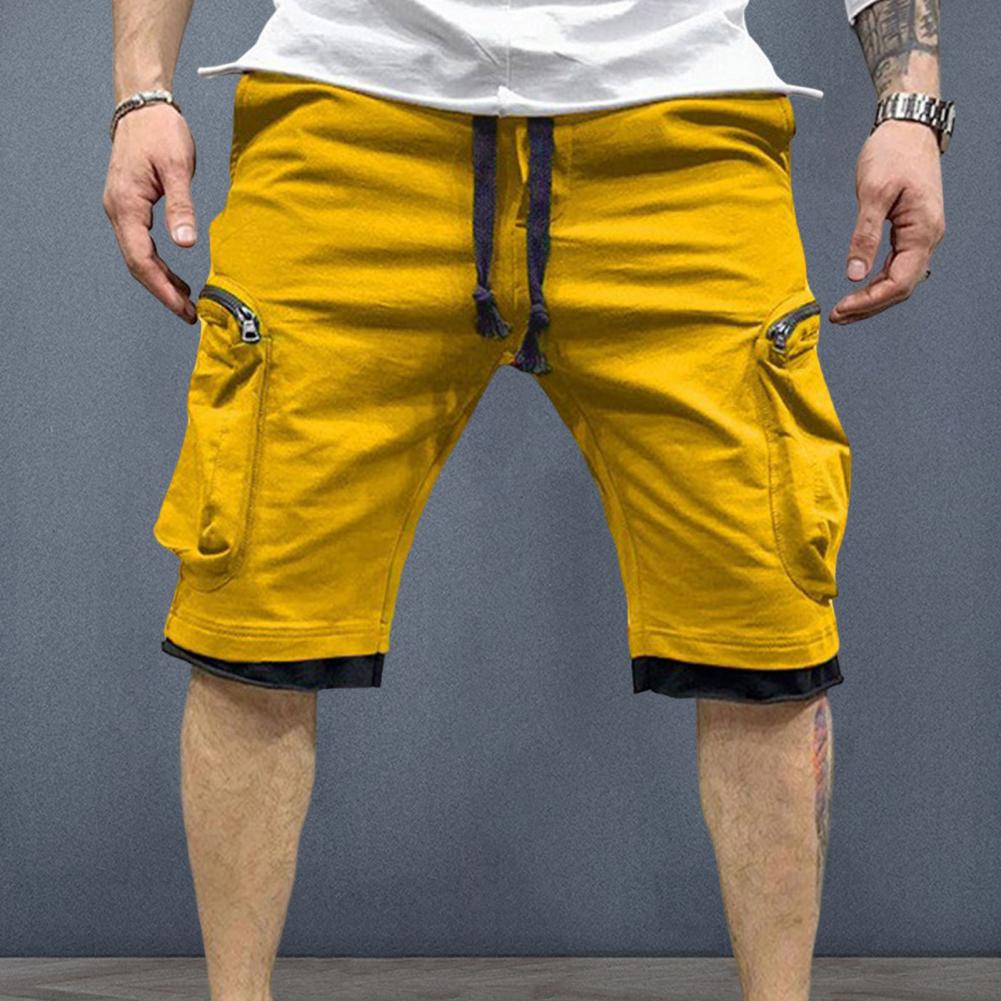 Cargo Shorts Men Loose Casual Multi Pocket Baggy Shorts Hip Hop Military Shorts Fitness Casual Shorts Running Shorts