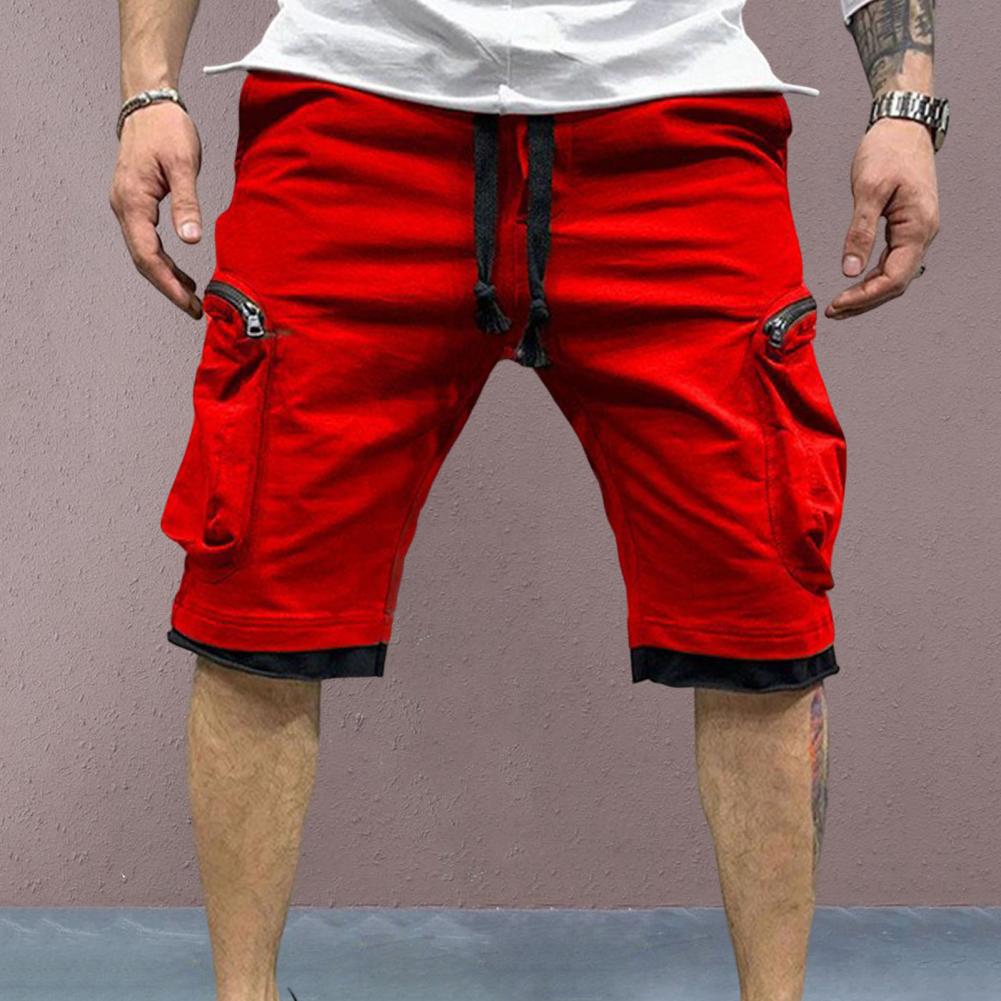 Cargo Shorts Men Loose Casual Multi Pocket Baggy Shorts Hip Hop Military Shorts Fitness Casual Shorts Running Shorts