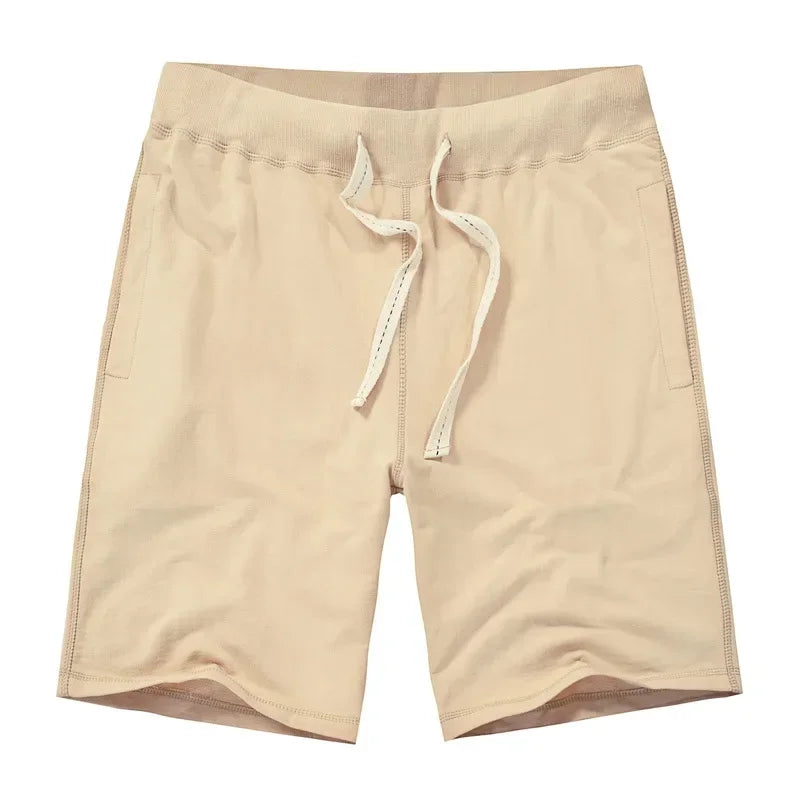Summer Men Cotton Sport Beach Shorts Breathable Casual Basketball Shorts Gym Running Shorts Training Crossfit Shorts Man Clothes