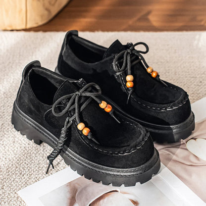 Men's Wide Toe Barefoot Shoes Classic Retro Casual Shoes Lightweight Outdoor Sports Walking Shoes Brown Thick Soled Work Shoes