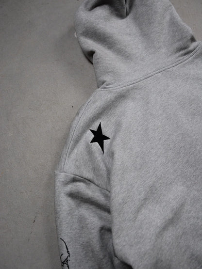 Three Swords Zip-Up Hoodies Embroidery Anime Hoodie Hip Hop Couples Harajuku Y2k Street Sweatshirt Men Clothing