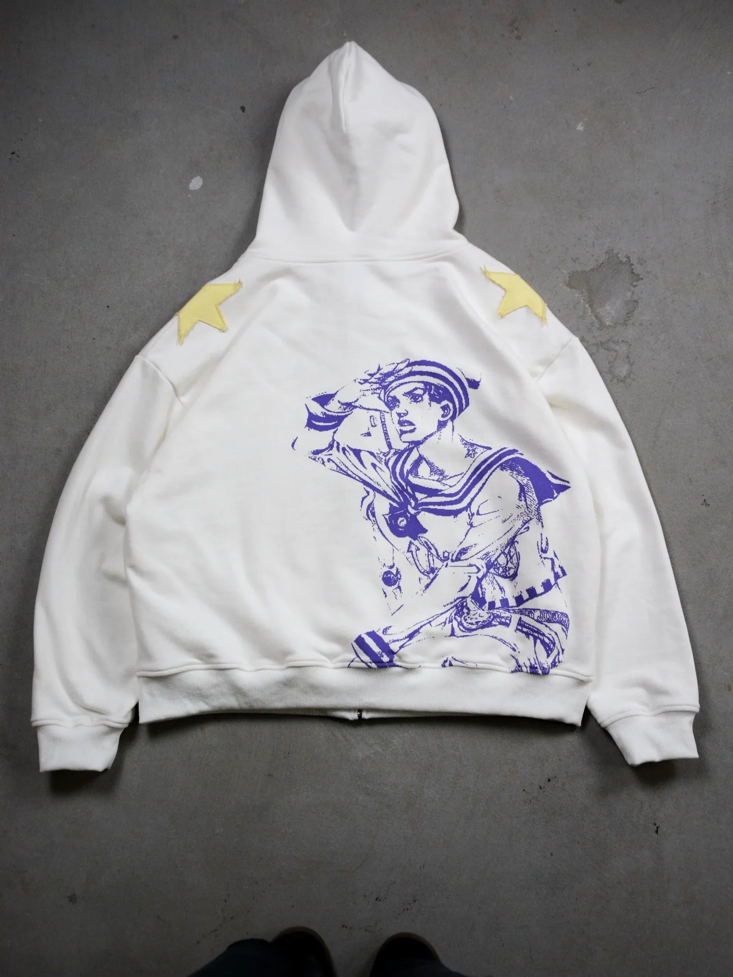 Three Swords Zip-Up Hoodies Embroidery Anime Hoodie Hip Hop Couples Harajuku Y2k Street Sweatshirt Men Clothing