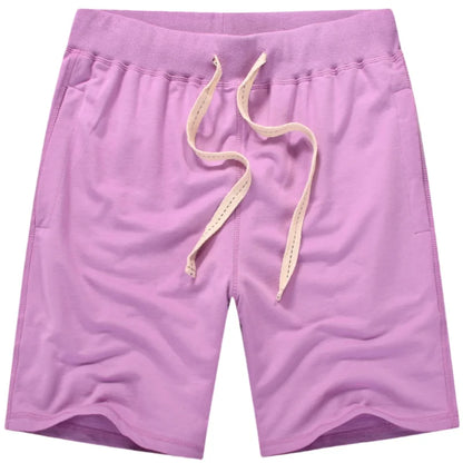 Summer Men Cotton Sport Beach Shorts Breathable Casual Basketball Shorts Gym Running Shorts Training Crossfit Shorts Man Clothes