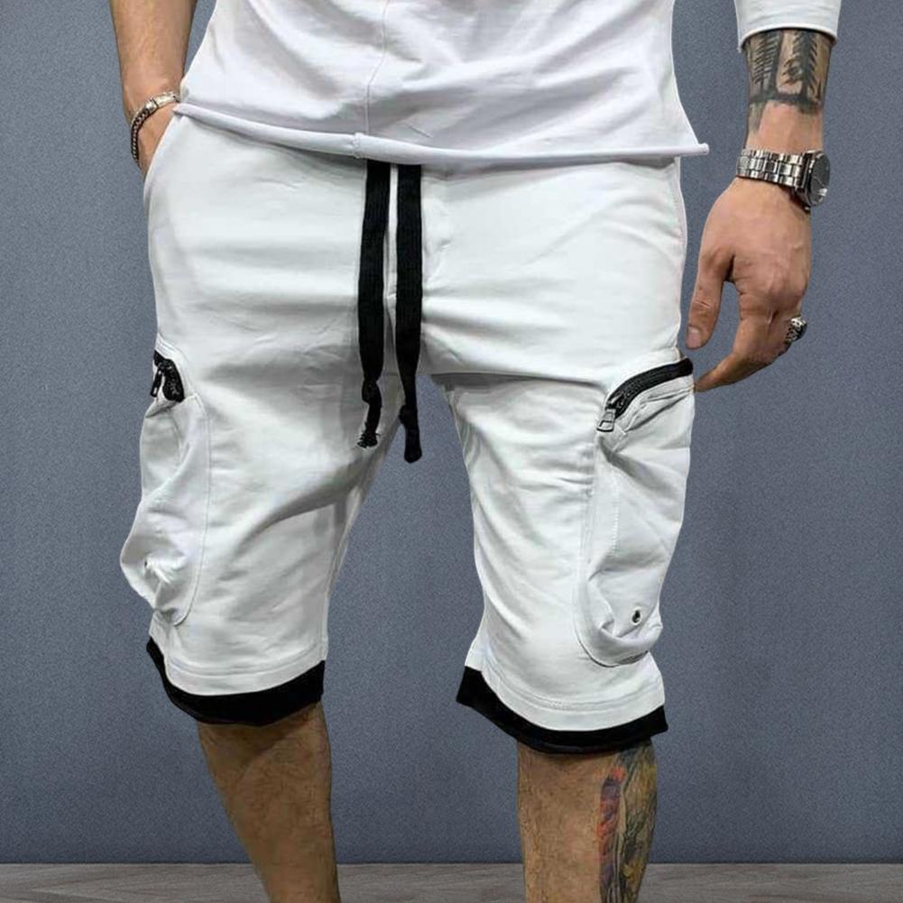 Cargo Shorts Men Loose Casual Multi Pocket Baggy Shorts Hip Hop Military Shorts Fitness Casual Shorts Running Shorts