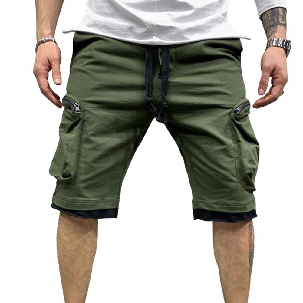 Cargo Shorts Men Loose Casual Multi Pocket Baggy Shorts Hip Hop Military Shorts Fitness Casual Shorts Running Shorts