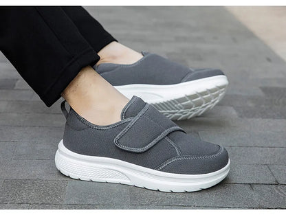 New Wide Toe Men's Barefoot Shoes Orthopedics Wide Feet Swollen Shoes Comfortable Diabetic Shoe Walking Shoes Men's Shoes