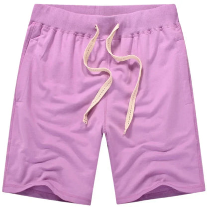 Summer Men Cotton Sport Beach Shorts Breathable Casual Basketball Shorts Gym Running Shorts Training Crossfit Shorts Man Clothes