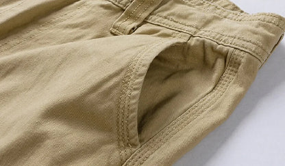 New Summer Men Cargo Shorts Cotton Multi-pocket Tactical Shorts Mens Casual Bermuda Shorts Outdoor Military Jogger Shorts Male