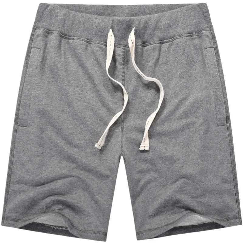Summer Men Cotton Sport Beach Shorts Breathable Casual Basketball Shorts Gym Running Shorts Training Crossfit Shorts Man Clothes
