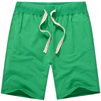 Summer Men Cotton Sport Beach Shorts Breathable Casual Basketball Shorts Gym Running Shorts Training Crossfit Shorts Man Clothes