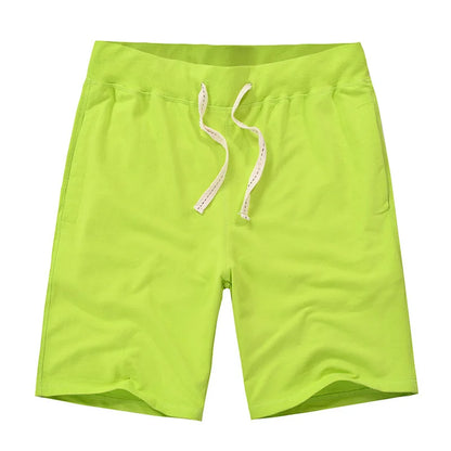 Summer Men Cotton Sport Beach Shorts Breathable Casual Basketball Shorts Gym Running Shorts Training Crossfit Shorts Man Clothes