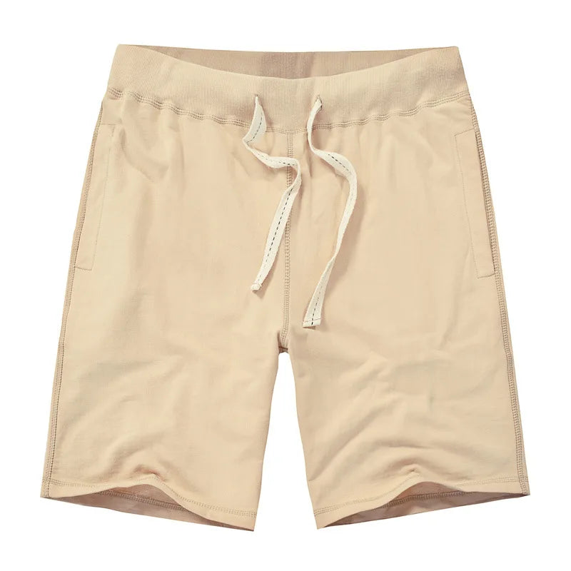 Summer Men Cotton Sport Beach Shorts Breathable Casual Basketball Shorts Gym Running Shorts Training Crossfit Shorts Man Clothes