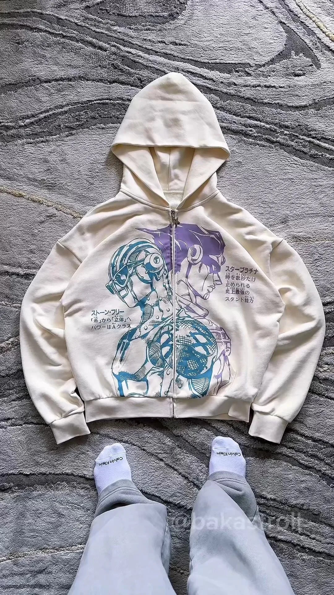 Three Swords Zip-Up Hoodies Embroidery Anime Hoodie Hip Hop Couples Harajuku Y2k Street Sweatshirt Men Clothing