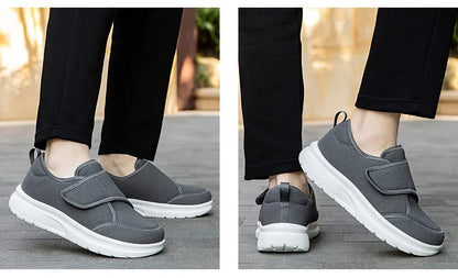 New Wide Toe Men's Barefoot Shoes Orthopedics Wide Feet Swollen Shoes Comfortable Diabetic Shoe Walking Shoes Men's Shoes