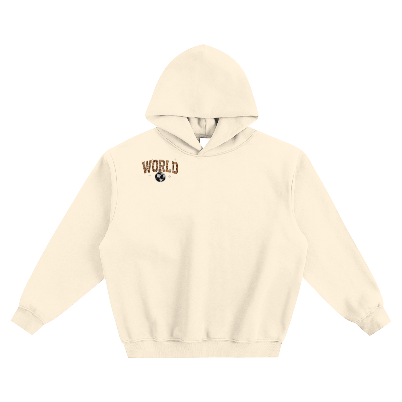 Fleeced Boxy Hoodie